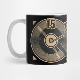 45 Record Adapter (Distressed) Mug